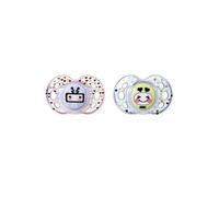 Lot De 2 Sucettes Closer To Nature Fun 18m+ Fille - Tommee Tippee
