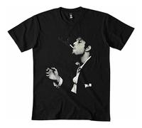 Tom Waits Icon T-Shirt Unisex Black Tee S S
