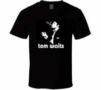 Tom Waits Rock Folk Singer Music Shirt Black XXL