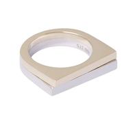 Tom Wood - Step Ring Duo - unisex - Accessoires - Multicolore - Taille: 50 MM