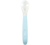 Tom & Zoé Cuillère Bébé en silicone Bleu Bleu G