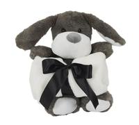 Tom&Zoé Peluche chien plaid 70x70 cm