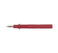 Toma de entrada de 4,0 mm con punta de comprobación, roja