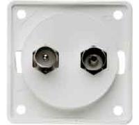 Toma TV box TV/radio Integro bl. polar