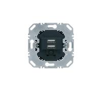 Toma USB 230V antracita, mate