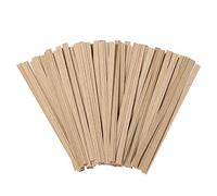 Tomaibaby 1000 Pièces Privilèges Verser Sacs Privilèges Kraft Papier Twist Cravates 8CM Privilèges Rebondissements Kraft Papier Twist Liens Chaîne Verser des Bonbons/Gâteau/Sacs