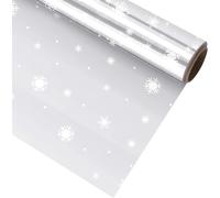 Tomaibaby Papier Demballage En Cellophane Transparent Pour Fleuriste En Flocon De Neige 2. Papier Demballage En Cristal De 5 Mil Dépaisseur Pour Cadeaux Paniers Fleurs Arts Et Artisanat