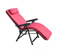 Tomaino - Chaise longue rembourrée pour l'intérieur et l'extérieur - Fauteuil inclinable pour une détente parfaite - Confortable et pliable, idéal dans la maison, le jardin, la terrasse (automatique