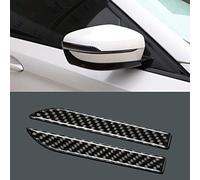 TOMALL Autocollants universels en Fibre de Carbone Anti-Rayures pour Bords de portières de Voiture, Bandes Anti-Collision, Autocollants de Protection pour rétroviseurs, décorations modifiées,