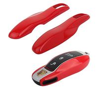 TOMALL Clé Shell pour Cayenne Gardes Rouges Remplacement pour Macan 911 Carrera Couverture de clé
