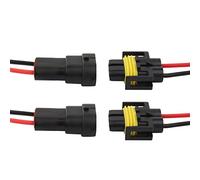TOMALL H11 H8 Socket pour Phares Antibrouillards Connecteur de Câblage Femelle Mâle de Remplacement