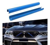 TOMALL Inserts de grille compatibles avec BMW F20 F30 2011-2021 - Accessoires extérieurs de décoration pour séries 1/2/3/4/5 320i 328i 330i 335i 428i (bleu)
