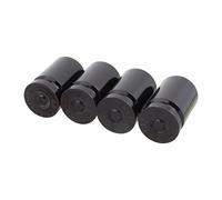 TOMALL Le chapeau de valve de pneu tire la coquille noire de balle pour des vans de motos