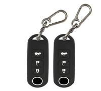TOMALL Lot de 2 coques de n silicone à 3 boutons pour Mazda 3 5 6 CX-5 CX-7 CX-9 MX-5 Miata RX-8 2006-2018