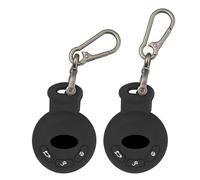 TOMALL Lot de 2 coques pour e voiture Mini Cooper avec porte-clés, 3 boutons en caoutchouc de silicone pour Mini Cooper 2007-2014