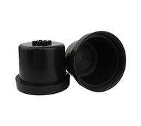 TOMALL Voiture universelle LED couvercle LED Caoutchouc de Phare 75mm 2.95inch