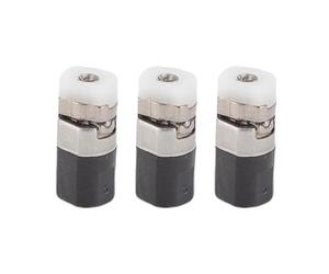 Tomantery 3 Pièces de Remplacement de Charnière D'axe en Plastique en Métal de qualité Supérieure pour Console 3DS Accessoires de Console de Jeu Robustes pour une Installation Professionnelle