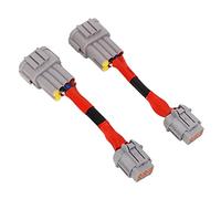 Tomantery Adaptateur de Phare de Voiture Faisceau de Câblage Adaptateurs de Conversion de Phare Fiables pour 350z 2003-2005, 2 Pièces pour Remplacement Direct