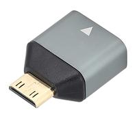 Tomantery Adaptateur D'interface Multimédia Mini HD, Convertisseur Efficace 4K HD pour Tablette D'ordinateur vers Moniteur ou Projecteur en Alliage D'aluminium 1 Pièce