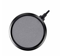 Tomantery Aérateur à Double Pierre à Bulles pour Aquarium avec Entretien Facile pour Aquariums et étangs, Diffuseur D'oxygène Rond pour des Conditions d'eau Cristalline, 2 Disques de Pompe à Air pour