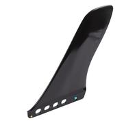 Tomantery Aileron de Planche de Surf élégant en Nylon et Fibre de Verre pour Les Performances sur Les Vagues, pour Les Amateurs de Planche de Surf (Noir)