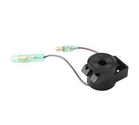 Tomantery Alarme Sonore pour Moteur Hors-Bord, Alarme Sonore, Alerte à | Buzzer compact, câblage facile à brancher, connecteurs gris rose, alerte de console de bateau