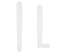 Tomantery Antenne WiFi Double Bande 8 DBi pour Routeurs, Antenne Omnidirectionnelle à Gain élevé pour RT-AC88U AC3200, pour Une Couverture Réseau WiFi Améliorée (Blanc)