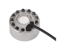 Tomantery Atomiseur coloré de Fontaine d'eau de Brumisateur de Fabricant de Brume de 12 LED pour des étangs Extérieurs D'intérieur