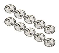 Tomantery Badge de Bouton à épingle Vierge de 32mm, Fournitures (Badges | Étiquette de nom vierge, broche de lunette ronde, matériau en fer , emblème souvenir artisanal, de Surface lisse