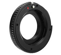 Tomantery Bague D'adaptation de Zoom LM-FX Adaptateur de Monture D'objectif sans Couture pour Appareil Photo Fuji Noir 1 Pièce pour la Photographie Professionnelle