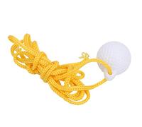 Tomantery Balle de Corde à Mouche de en Matériau ABS, Balle D'Entraînement de Swing de Légère et Durable avec Ficelle pour Un Entraînement Facile, Adaptée aux Débutants, Portable et Réutilisable