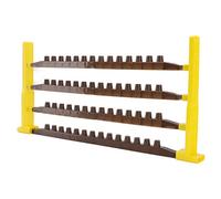 Tomantery Barre de Cellules D'élevage Queen Bee, Cadre D'apiculture Durable pour JZBZ, Jenter, Big Royal Jelly, Nicot Cups Jaune/Marron