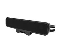 Tomantery Barre de Haut-Parleur Stéréo USB C 10 W avec Fonction Sourdine pour Moniteur PC dans Un Design Peu Encombrant