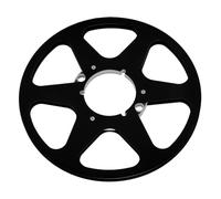 Tomantery Bobine de Bande Vide en Alliage D'aluminium de 10 Pouces pour L'enregistrement avec 6 Trous de Résistance au Vent pour Bande de 1/4 Pouces, Lecture Longue Durée, applicabilité Universelle