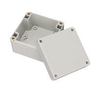 Tomantery Boîte de Jonction en PVC étanche IP65, Boîte de Commande Durable pour Boîtier électronique, pour équipement Terminal D'aéroport, 3,3x3,2x2,2 Pouces