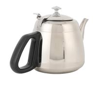 Tomantery Bouilloire à thé de Grande capacité en Acier Inoxydable avec Filtre Amovible pour une Préparation Pratique du thé, Prise en Main Confortable, Idéale pour un Usage Familial (1,5L/1500ml)