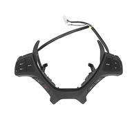 Tomantery Bouton de Commande de Commutateur de Volant de Remplacement Durable pour HYUDNAI I10 2014-2017 Sensation de Main Confortable pour les Amateurs de Voitures Noir