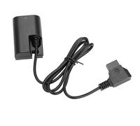 Tomantery Câble Adaptateur d'alimentation de Batterie DRE6 Mâle vers LPE6N pour Appareils Photo Numériques, Pratique et Durable, pour Batterie 5D2 6D 7D, V/Anton V Mount