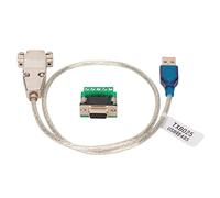 Tomantery Câble Adaptateur de Convertisseur de Port Série USB vers RS422 RS485, Transmission Stable pour Machines Industrielles de Contrôle Fiscal, 19,7 Pouces en Métal