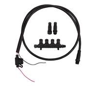 Tomantery Câble de Dérivation Marin étanche à 5 Broches pour équipement de Communication Réseau NMEA 2000 IP67 étanche pour les Réseaux Lowrance, les Réseaux Simrad
