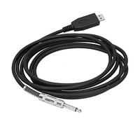 Tomantery Câble de Guitare USB, Adaptateur Plug and Play de Haute qualité pour Enregistrement et Amplification sur Ordinateur, adapté à/Mac, Matériau PVC (#1)