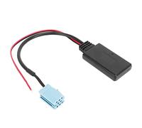 Tomantery Câble de Musique Bluetooth de Voiture Adaptateur Audio sans Fil ABS de qualité Supérieure pour Radio, Remplacement du Module AUX Bluetooth 4.0 pour B5, pour Téléphone et Tablette iOS