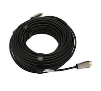 Tomantery Câble D'interface Multimédia HD à Fiber Optique 4K, Conversion Rapide du Signal pour Les Cinémas et Le Matériel ABS à Usage Domestique (40m)