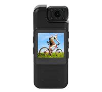 Tomantery Caméra Compacte à écran Couleur 240x240 avec Fonction D'enregistrement Vidéo 4K pour Les Agents Chargés de L'application des Lois, écran de 1,54 Pouces