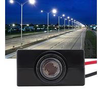 Tomantery Capteur de Lumière à économie D'énergie de Commutateur de Commande Automatique à LED pour Lampadaire, Contrôle de Nuit D'extinction, Capteur de Cellule Photoélectrique 10-50VDC pour Lampe