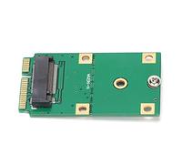 Tomantery Carte Adaptateur M.2 NGFF SSD vers MSATA SSD, Convertisseur Robuste et Durable pour 2230/2242 pour Les Utilisateurs de PC