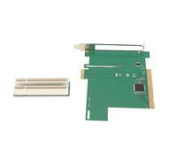 Tomantery Carte Adaptateur Réseau PCIE X1 vers PCI Riser Efficace PCIE X1 vers PCI Carte Adaptateur Réseau pour 8.1 8 7 Vista XP 2003 2000 NT Vista, Exquis vers Slot Bridge Riser Card 2 Pack