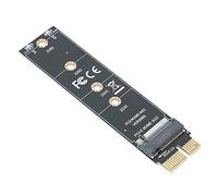 Tomantery Carte d'adaptateur, PCI E M.2 Cartes de Disque Dur d'Installation Easy Installation Abs pour DIY