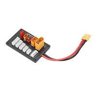 Tomantery Carte de Charge Parallèle XT60 Lipo, Chargeur de Batterie Durable 2S-6S pour IMAX B6/B6AC, Matériau ABS pour Les Amateurs de RC