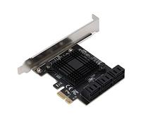 Tomantery Carte PCI E Puce ASM Stable Bornes de Connexion Cartes D'extension pour I/II, Prise en Charge du Mode IDE/AHCI pour 7/8/10, Carte de Circuit imprimé